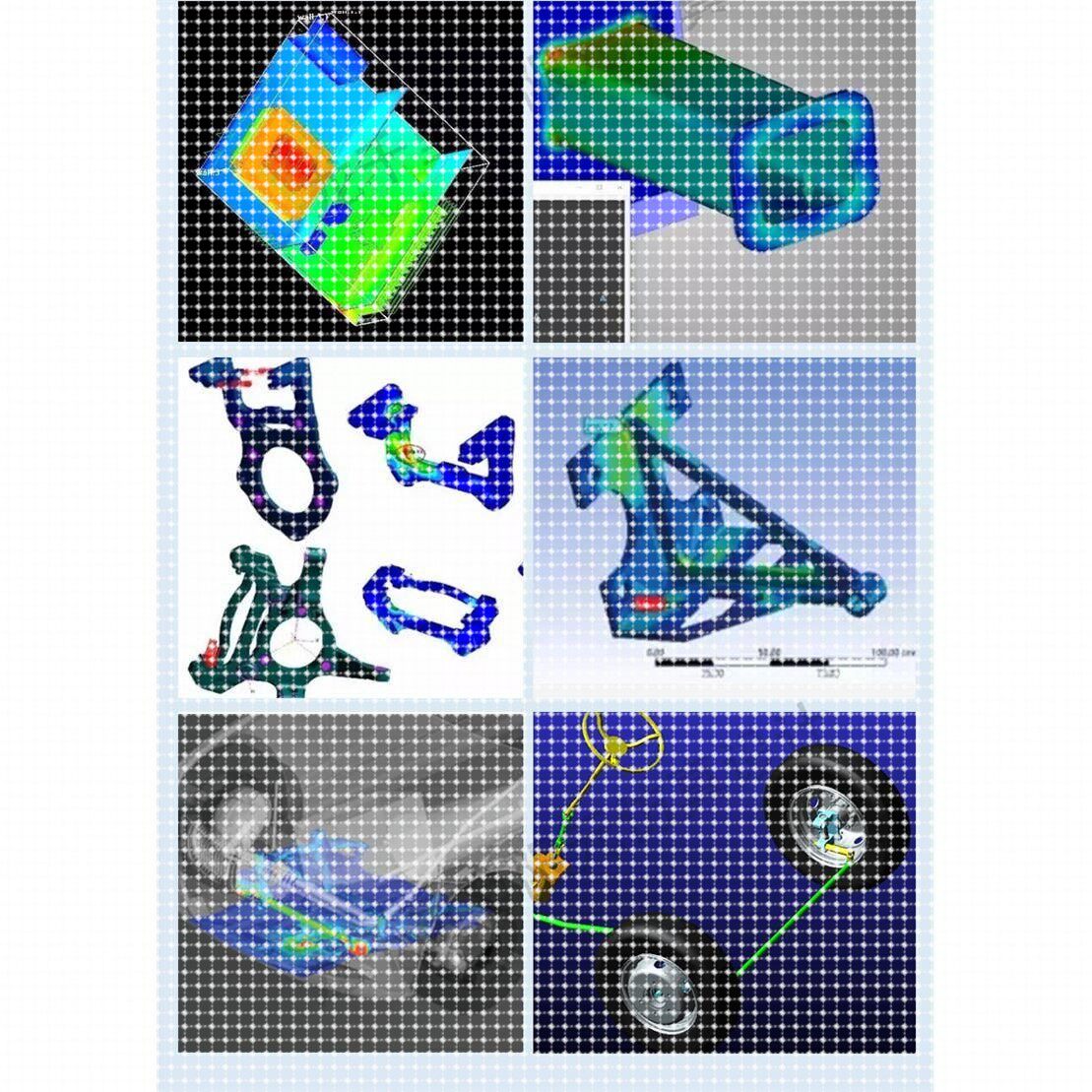 代做有限元cae/cfd彷真分析ANSYS/FLUENT/ABAQUS/COMSOL流体结构 - 实物图