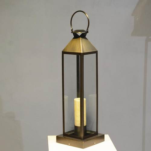 不锈钢手提风灯售楼处展示别墅会所区装饰落地灯户外景观装饰灯具