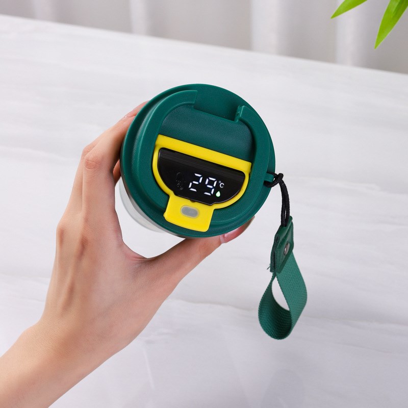 网红咖啡杯车载智能保温杯定制LOGO广告杯商务活动水杯子定做印字