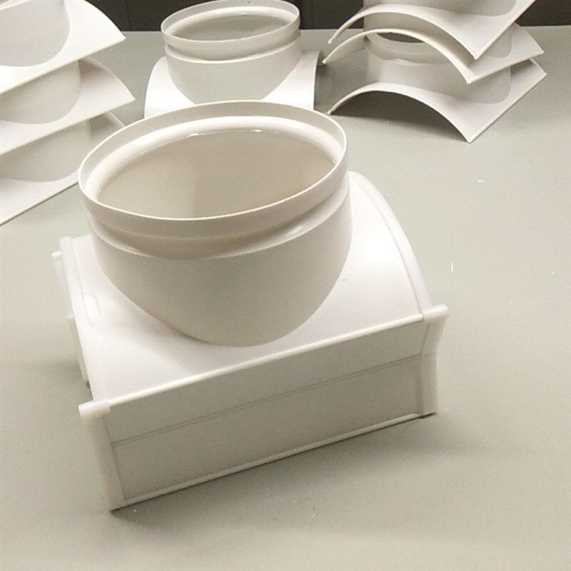 中央空调出风口格栅  风管机出风口导风管 分风口  圆形出风口