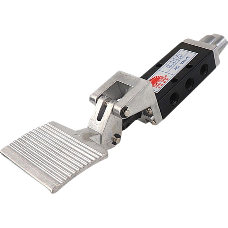 气动脚踏阀开关ST402/403带锁二位五通脚踩阀ST402A/403A自锁复位