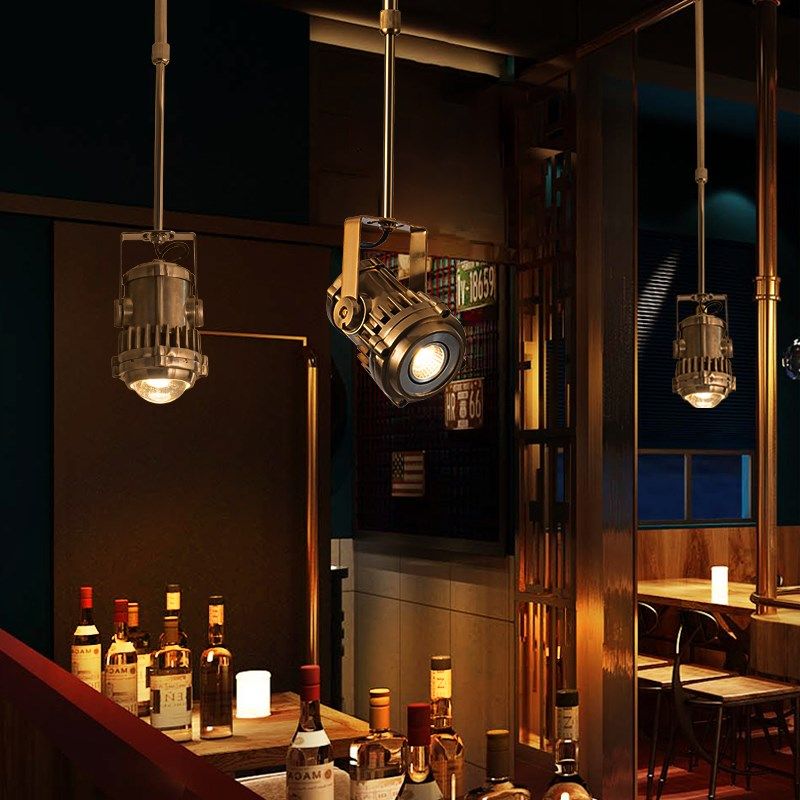 led轨道店铺商用服装店射灯明装氛围防眩背景墙可伸缩工业吸顶灯,家装灯饰光源,餐厅吊灯,淘宝优惠券,粉丝福利购,淘宝优惠卷