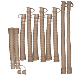 东智足浴盆通用排水管泡脚器倒放水波纹管洗脚盆桶下排软管配件塞