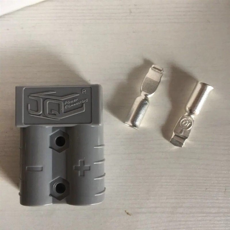 货车驻车空调专用插头连接器 公母对接头2芯孔银触点端子接线插口