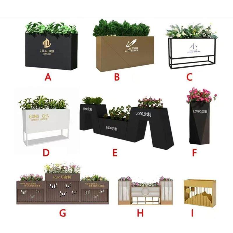 户外花槽镀锌板烤漆工艺花盆花坛源头工厂量大优惠商用公园花箱,商业/办公家具,花坛/花箱,淘宝优惠券,粉丝福利购,淘宝优惠卷