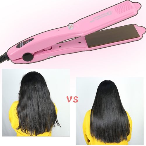 直发夹板直卷两用内扣刘海拉直理发店用玉米烫发器蓬松发根垫发板