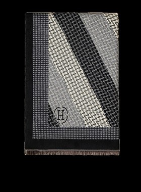 【围巾】样板间装饰轻奢风卧室衣帽间意式男女士围巾挂架陈列摆件