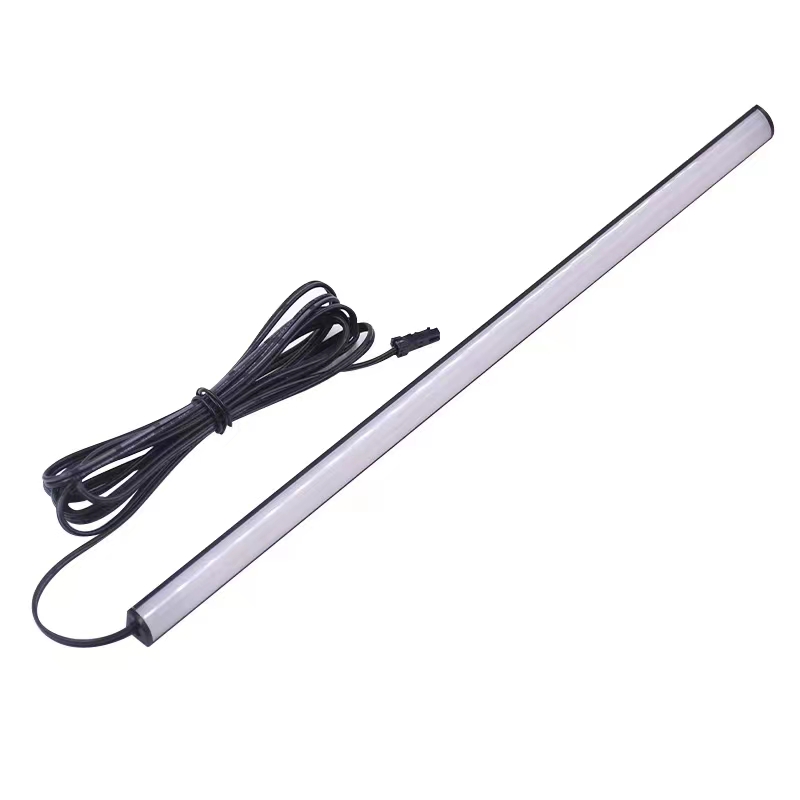 led灯带12V免开槽酒柜玄关橱柜层板灯24V明装展柜墙角吊顶线条灯