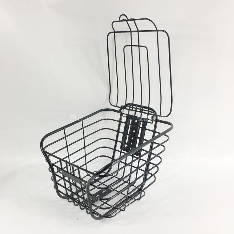 电动车防水车筐车篮防雨防晒包内篓内斜口铁框菜篮子垫子带盖车篓