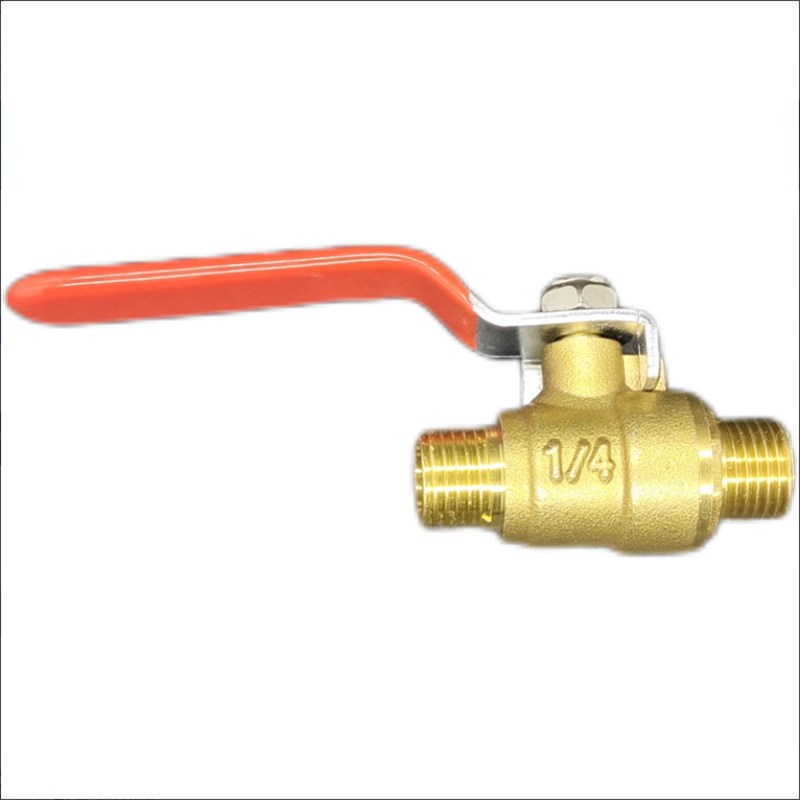 红柄小球阀 空压机配件 2分 内外丝双内丝双外丝球阀02-02 (1/4)