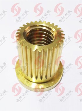 齐齐哈尔X6132A/X5032A/X6132纵向螺母7501F 齿数28/T40*6 铜螺母