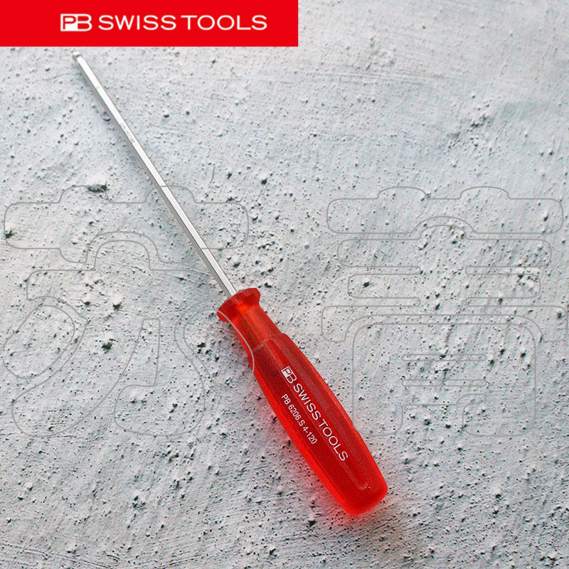 原装进口瑞士PB SWISS TOOLS经典款内六角球头螺丝刀