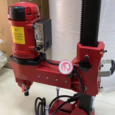 双高600F500F水钻机立式钻孔机大功率工程钻7500瓦台式金刚石水钻