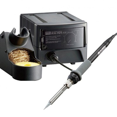 日本正品goot进口RX701AS/711AS防静电手机维修温数显烙铁焊台