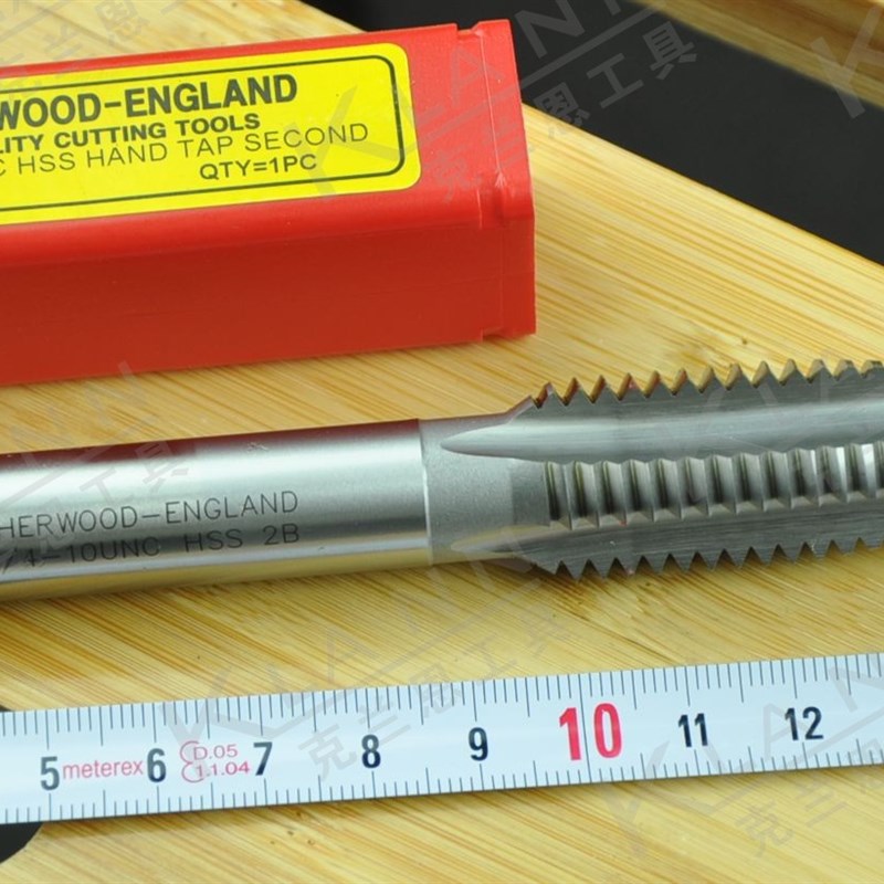 英国SHERWOOD高速钢美标粗牙丝锥SHR-085-0920B 克伦威尔工具