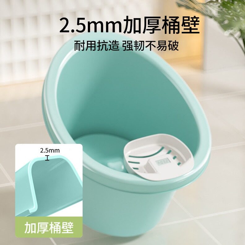 直销儿童洗澡桶一体凳可坐冬天泡澡桶婴儿浴桶浴盆家用小孩洗澡盆