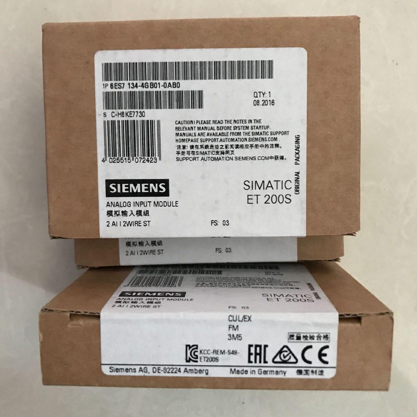 6ES7134-4GB01-0AB0 ET200S模拟量输入模块6ES7 134-4GBO1-OABO