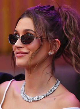 欧美复古时尚无框切边墨镜千禧风网红辣妹嘻哈蹦迪街拍太阳眼镜男