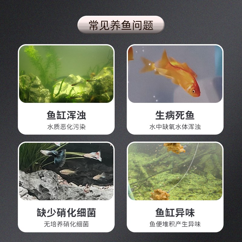 鱼缸滴流盒三合一过滤器水族箱过滤槽过滤盒上置循环净水器免换水