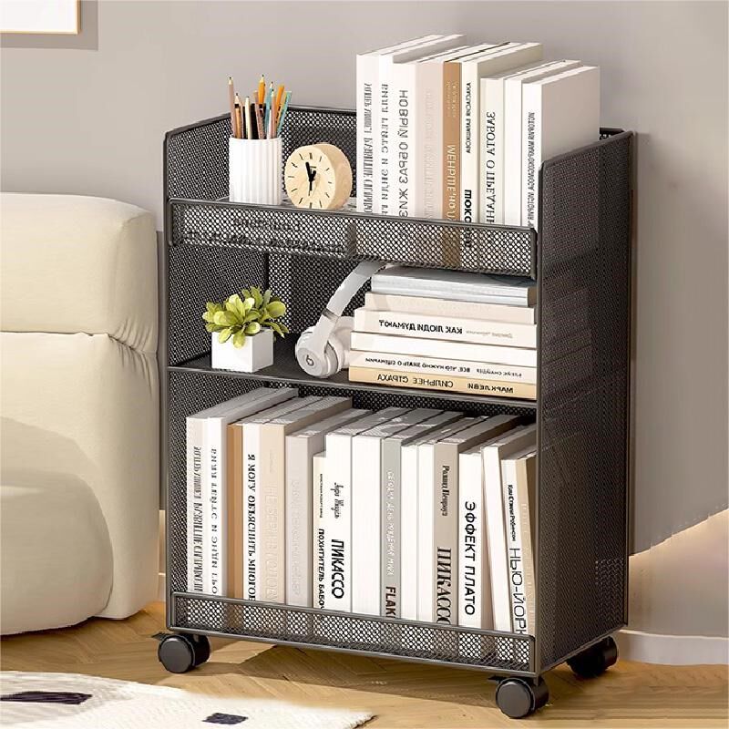 办公室置物架桌面文件收纳柜落地多层办公桌书架桌下可移动小推车,文具电教/文化用品/商务用品,桌面文件柜,淘宝优惠券,粉丝福利购,淘宝优惠卷