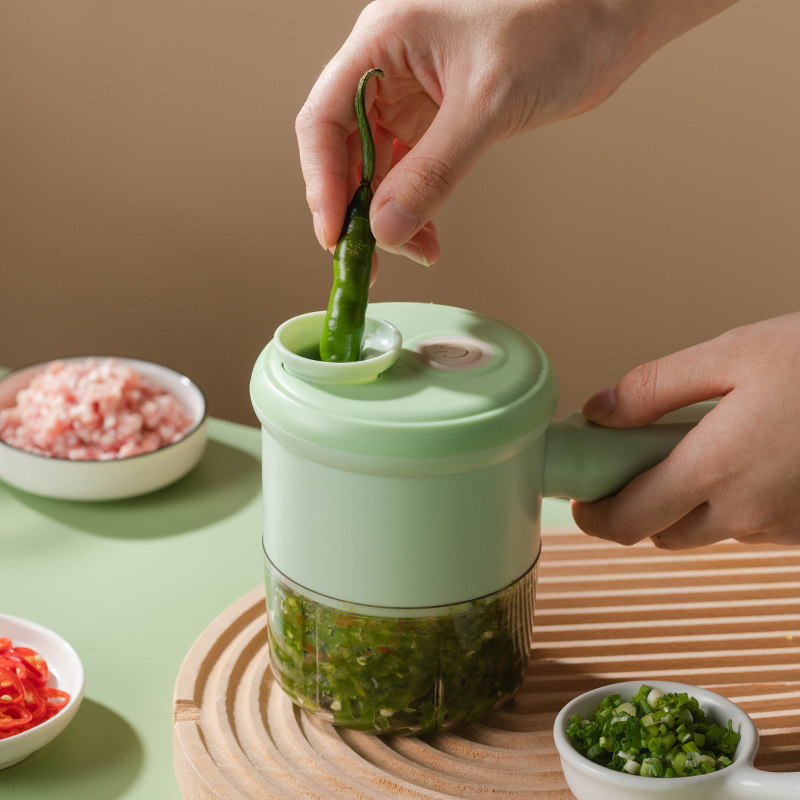 打蒜机捣蒜泥搅碎器绞家用切蒜压蒜蒜头大蒜搅拌机磨小型神器拉蒜