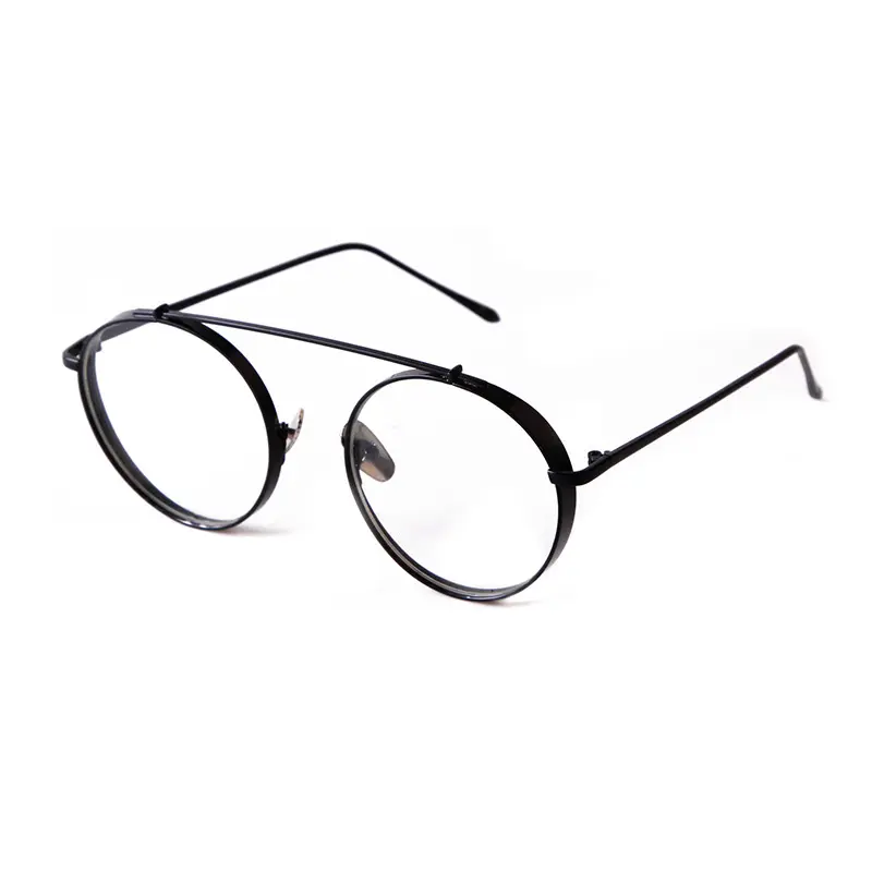 文艺原宿复古金属圆形太阳镜伴郎伴娘团墨镜结婚接亲户外拍照道具