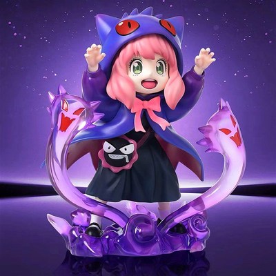 间谍过家家阿尼亚cos耿鬼神奇宝贝GK手办潮玩摆件模型公仔礼物