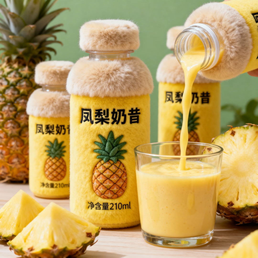 【囤货】凤梨奶昔风味饮品210ml*20瓶营养早餐现货速发送礼推荐