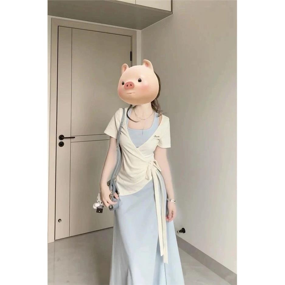 两件套吊带连衣裙女2026图片