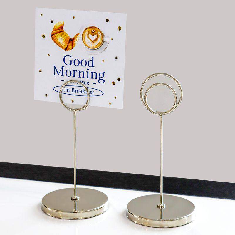 金属立式价格标签展示牌菜品菜名菜牌标识牌夹子商品标价签标价牌立牌桌面小卡片名片面包蛋糕广告展示架支架,文具电教/文化用品/商务用品,POP广告纸/爆炸贴,淘宝优惠券,粉丝福利购,淘宝优惠卷