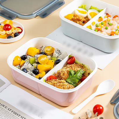 饭盒上班族微波炉加热塑料可微波