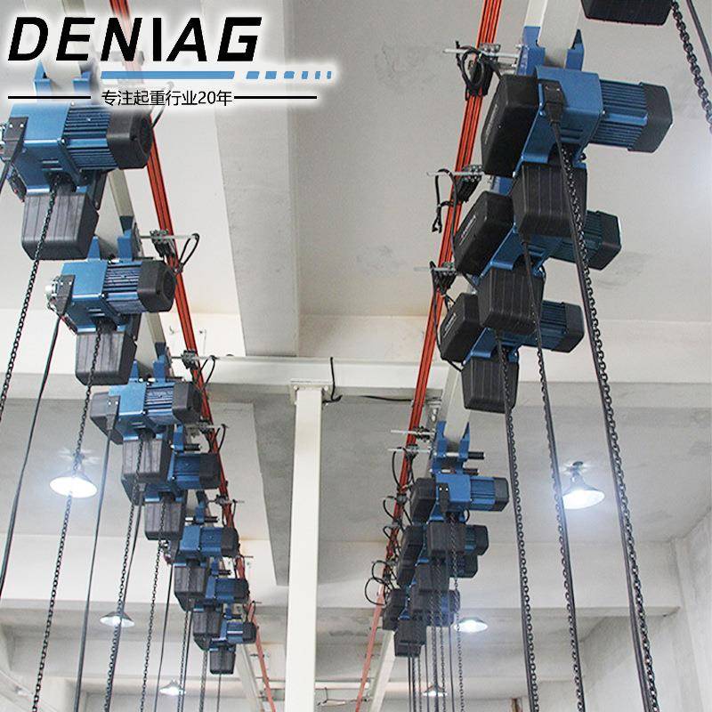 江苏厂家固定式欧式环链电动葫芦单链双链提升吊机