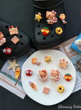 HelloKitty可爱鞋花适配crocs