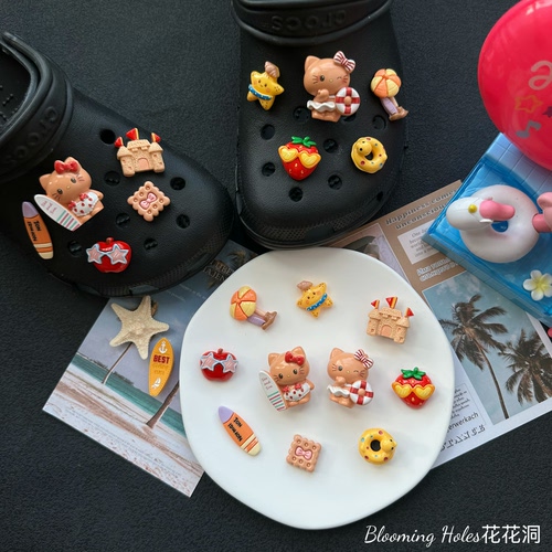 HelloKitty可爱鞋花适配crocs