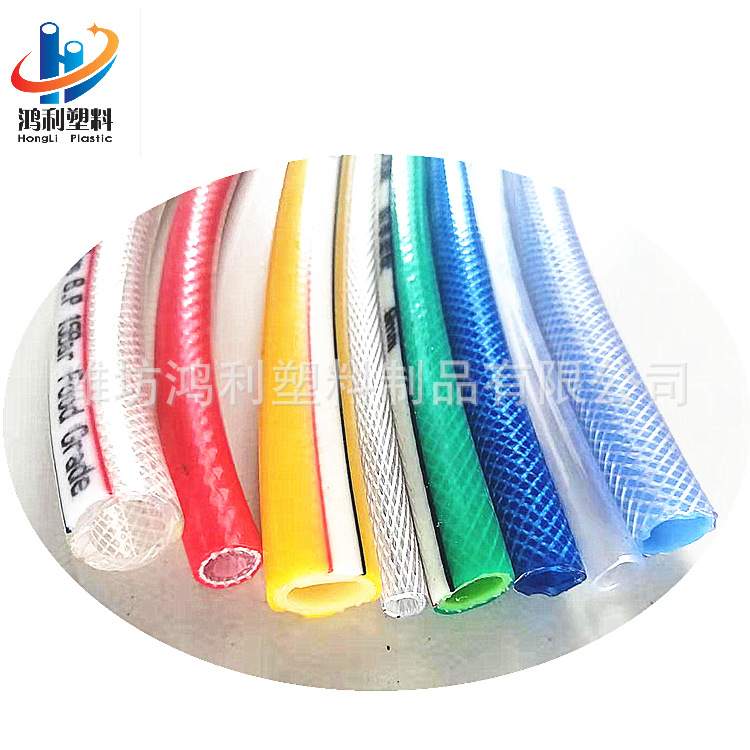 山东透明耐寒PVC蛇皮软管PVC纤维增强管给水管排水透明PVC网纹管