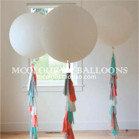 36英寸圆形气球周岁生日派对装饰粉色大气球婚礼婚庆结婚布置用品