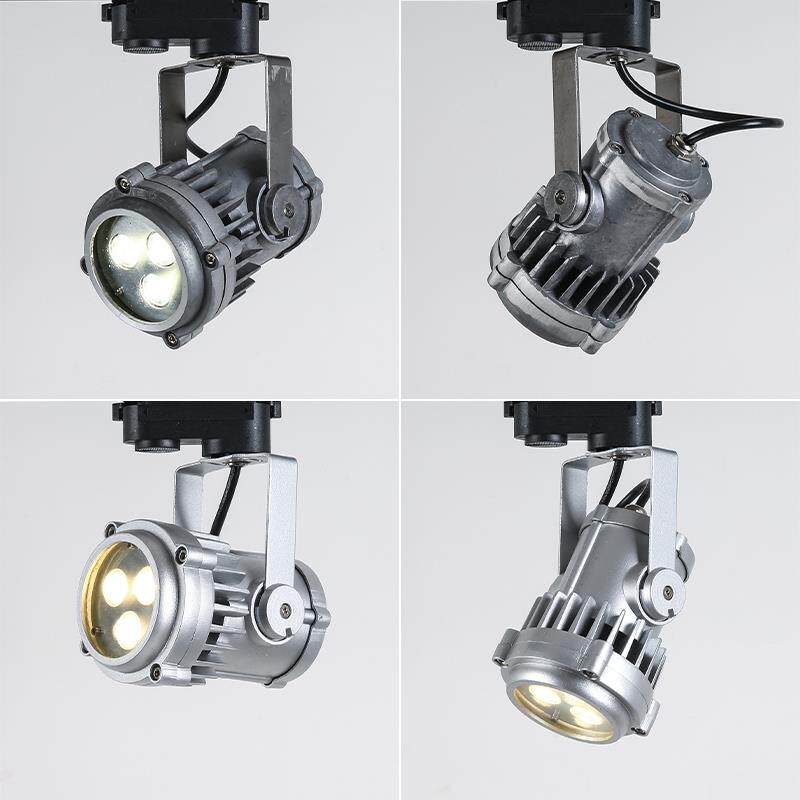 复古个性工业风明装轨道灯射灯店铺商用咖啡厅服装店酒吧led导轨