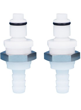 ILCD014TH快速插拔接头止回穿板公端塑料快速接头 气动软管塑料