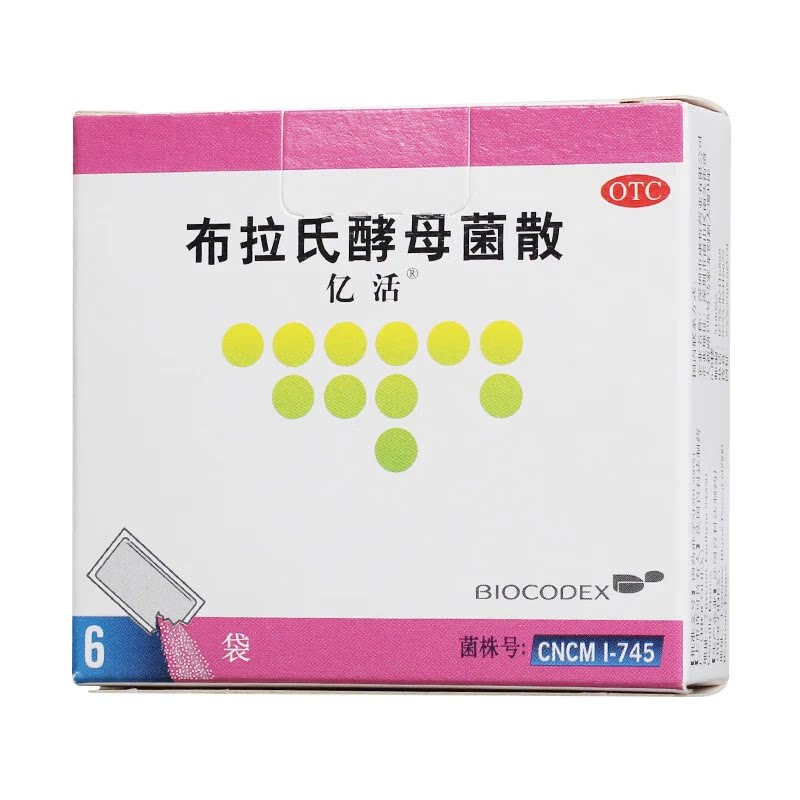 [亿活]布拉氏酵母菌散0.25g*6袋/盒