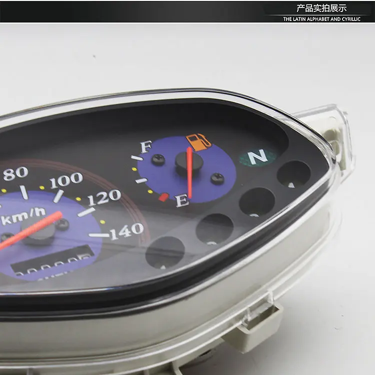 弯梁摩托车配件 适用轻骑赛驰qs110 转速表 仪表码表迈表