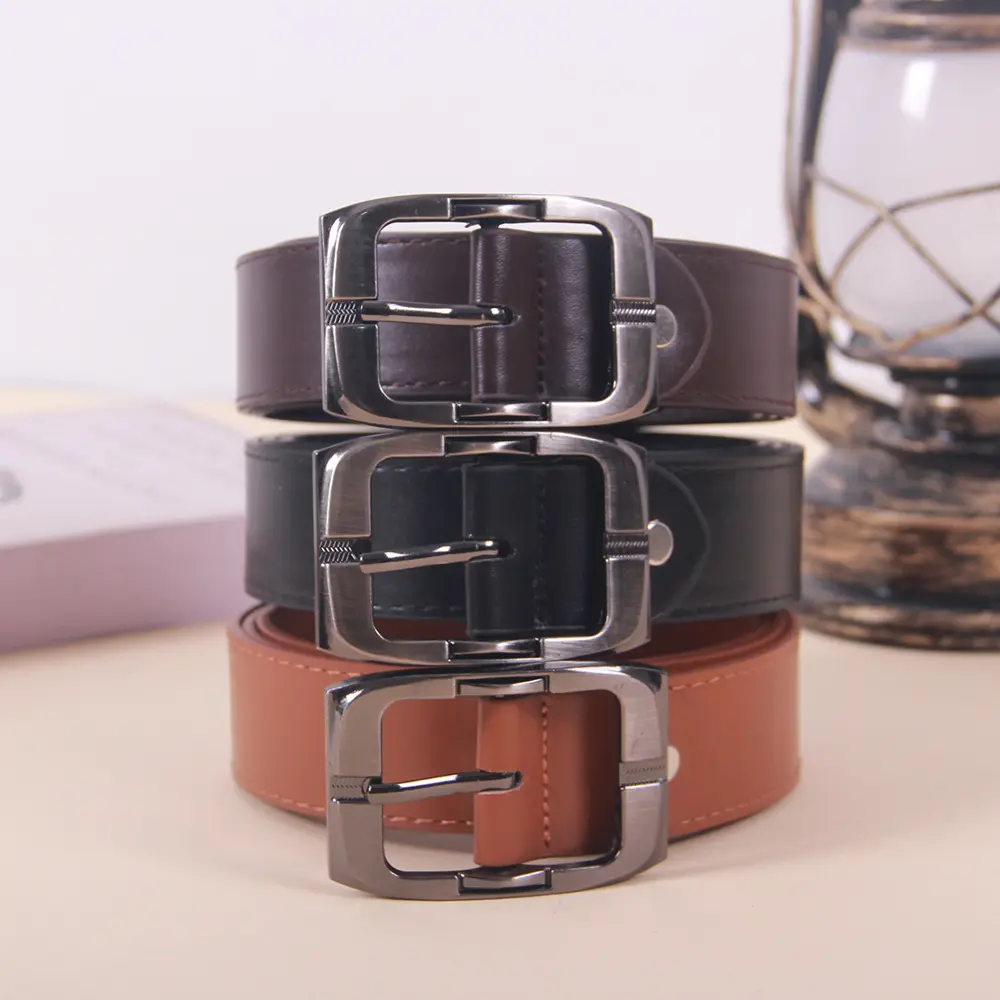 货源男士休闲针扣韩版牛仔裤带日字扣男式裤带