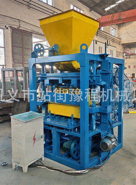 4-24型砖块生产机 Fully automatic cement brick making machine