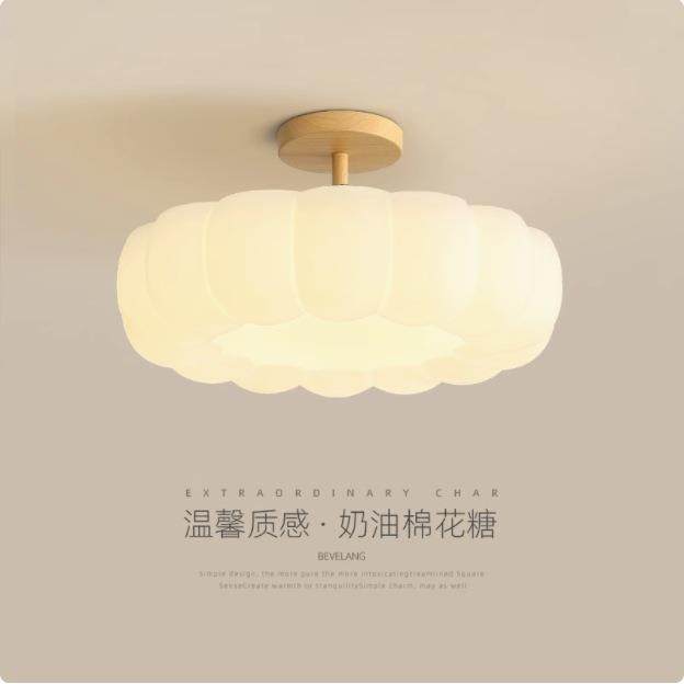 卧室吸顶灯北欧原木奶油风护眼房间灯简约现代创意棉花糖儿童房灯,畜牧/养殖物资,畜牧/养殖器械,淘宝优惠券,粉丝福利购,淘宝优惠卷