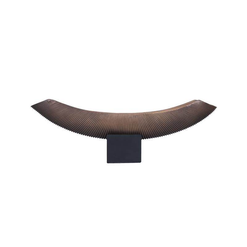 新中式简约条纹船型树脂摆件样板房售楼处客厅玄关别墅工艺装饰品,特色手工艺,其他特色工艺品,淘宝优惠券,粉丝福利购,淘宝优惠卷