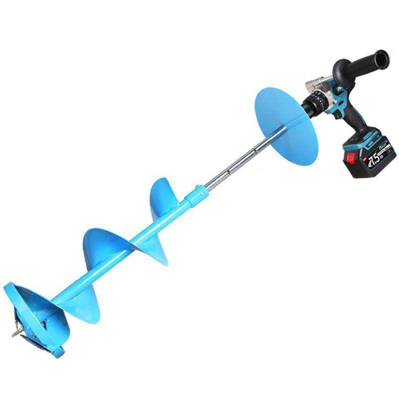 牧蓝锂电冬钓冰钻手电转钻充电电钻大功率打孔手电动钻破冰神器