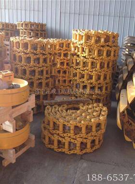 现货供应山推推土机配件TY220推土机拖轮支重轮驱动齿链轨履带