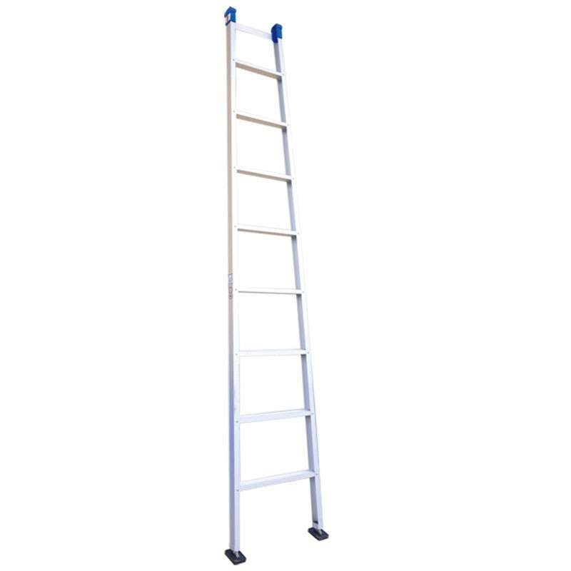 登月加厚铝合金梯子直梯家用一字单面梯阁楼爬梯工程梯多规格