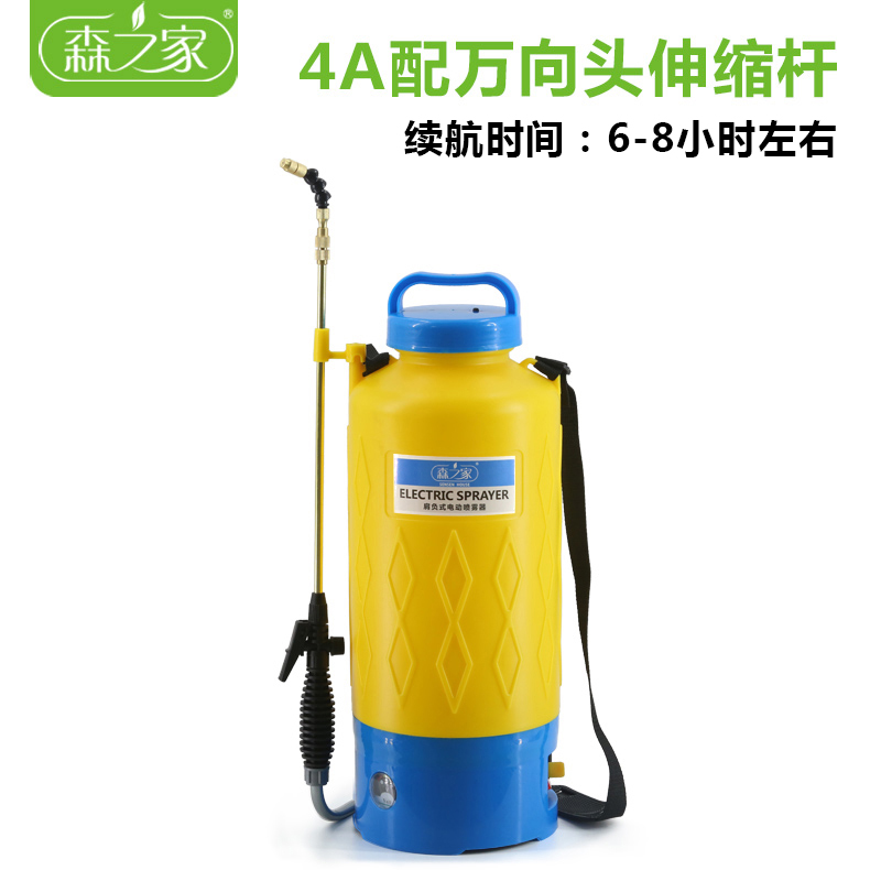 农用5L8L电动喷壶小型加厚多功能锂电池浇花打药喷壶洗玻璃喷雾器