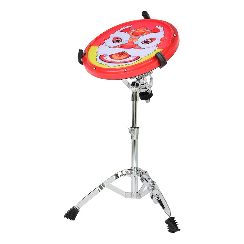 12寸架子鼓哑鼓垫初学入门卡通哑鼓全套练鼓垫练习儿童垫哑鼓板