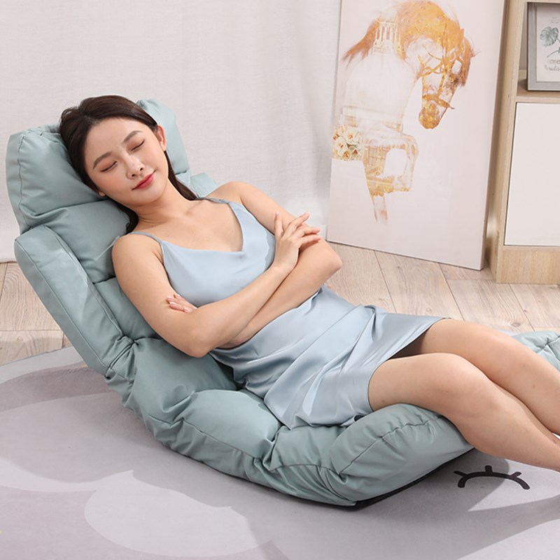 懒人沙发哺乳喂奶单人折叠床上躺椅靠背座椅子宿舍坐垫飘窗榻榻米